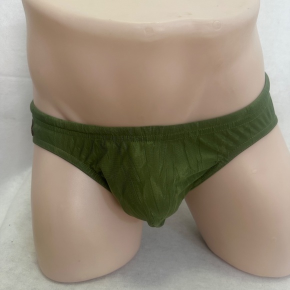 N2N Bodywear Pouch Swim Briefs Large Gently worn Two side portholes Crushed silk - Picture 5 of 6